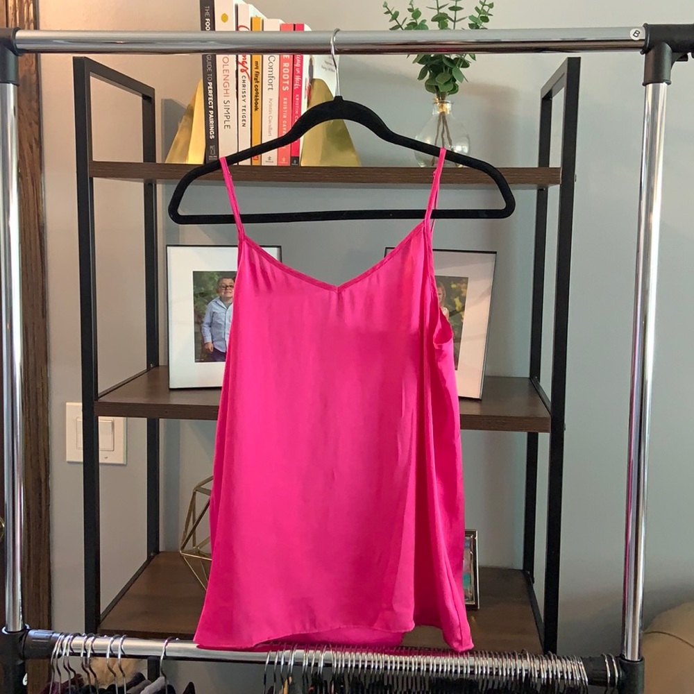 Pink Silky Cami